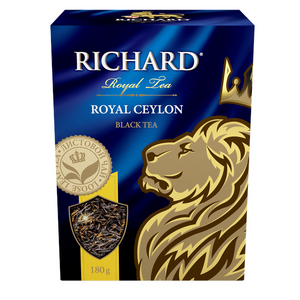 Чай Richard "Royal Ceylon" черный крупнолистовой 180г