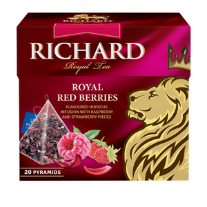 Чай Richard "Royal Red Berries" фруктово-травяной 20 пирамидок