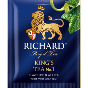 Чай Richard "King's Tea №1" чёрный чай ароматизированный 25 сашет