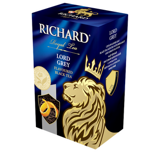 Чай Richard "Lord Grey" черный крупнолистовой 90г