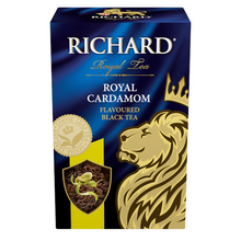 Загрузить изображение в Галерею, Чай Richard &quot;Royal Cardamom&quot; черный ароматизированный 90г