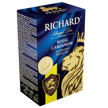 Загрузить изображение в Галерею, Чай Richard &quot;Royal Cardamom&quot; черный ароматизированный 90г