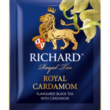 Загрузить изображение в Галерею, Чай Richard &quot;Royal Cardamom&quot; черный ароматизированный 25 сашет