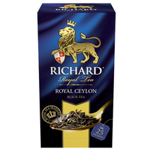 Загрузить изображение в Галерею, Чай Richard &quot;Royal Ceylon&quot; черный 25 сашет