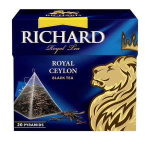 Чай Richard "Royal Ceylon" черный 20 пирамидок