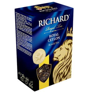 Чай Richard "Royal Ceylon" черный крупнолистовой 90г