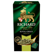 Загрузить изображение в Галерею, Чай Richard &quot;Royal Green&quot; зеленый 25 сашет