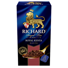 Загрузить изображение в Галерею, Чай Richard &quot;Royal Kenya&quot; черный 25 сашет