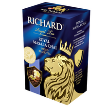 Загрузить изображение в Галерею, Чай Richard &quot;Royal Masala Chai&quot; черный ароматизированный 90г