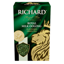 Загрузить изображение в Галерею, Чай Richard &quot;Royal Milk Oolong&quot; зеленый ароматизированный 90г